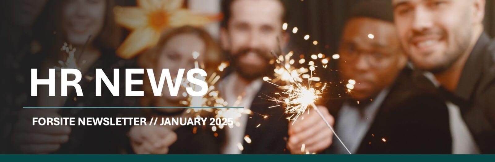 January 2025 HR Newsletter