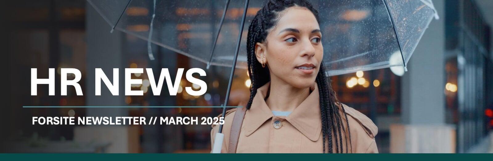 April 2025 HR Newsletter