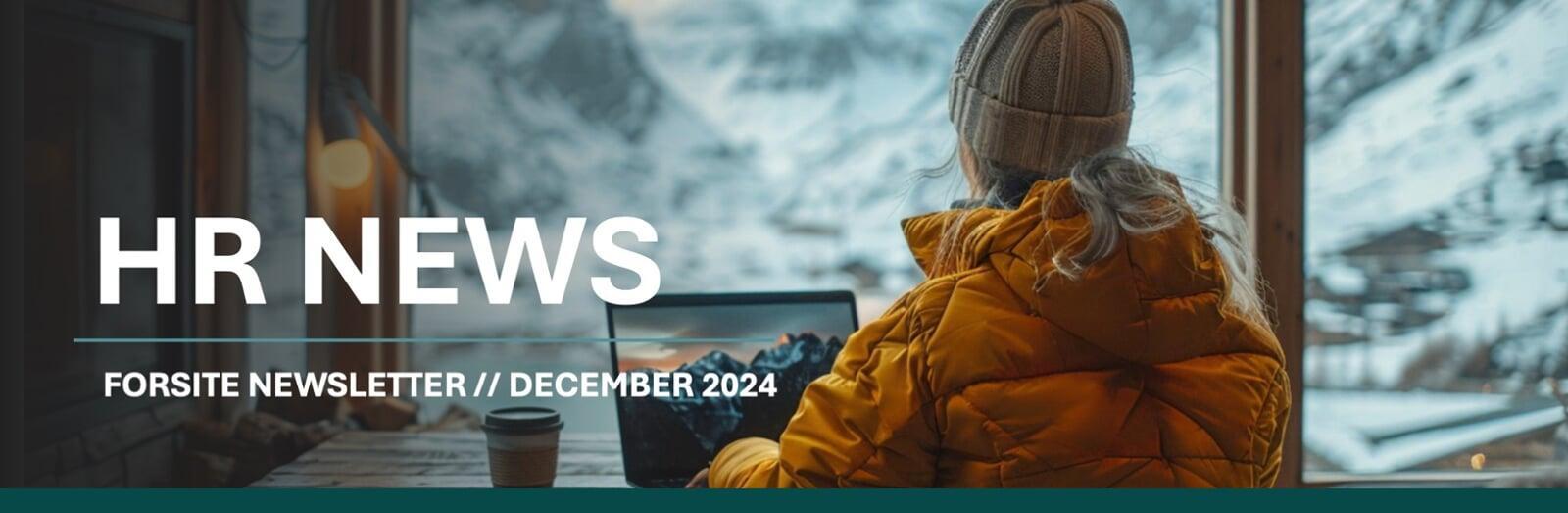 December 2024 HR Newsletter