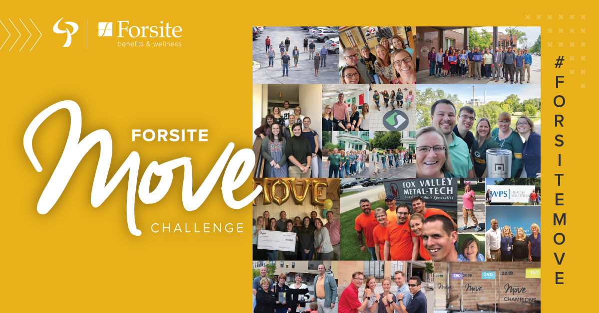 Forsite Move Challenge Asks Wisconsin to Get On Its Feet For Fifth Annual Step Event